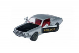 Majorette macheta Ford Mustang Fastback Police, 1:64