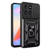 Husa Honor X6a protectie camera Asteroid GSM CamShield Series, negru