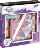 Set DIY Jurnalul meu cu floare mandala si diamante, Totum