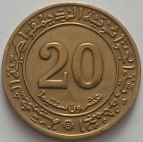 Algeria, 20 Centimes 1972