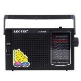 Radio portabil 2.5w, 12 benzi fm/tv/mw/sw1-9, leotec