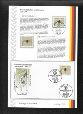 Germania FDC 30a.1991 foto