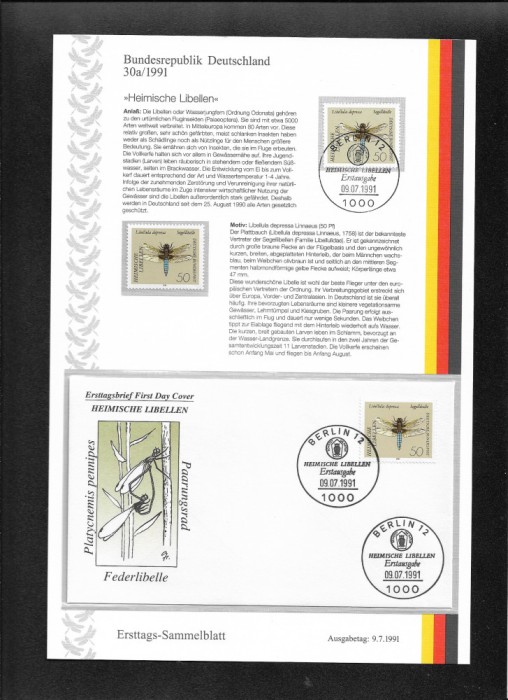 Germania FDC 30a.1991