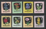 Ungaria 1961 - Plante Medicinale 8v MNH, Nestampilat