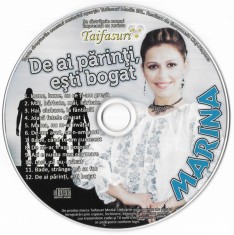 CD Marina De ai părinți, ești bogat revista Taifasuri