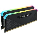 Kit Memorie Vengeance RGB 16GB 2x8GB DDR4 3200MHz CL16 Dual Channel, Corsair