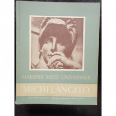 MAESTRII ARTEI UNIVERSALE - MICHELANGELO foto