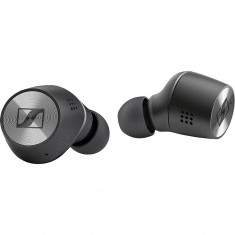 Casti Wireless Bluetooth In Ear Momentum True Wireless 2, ANC, Sunet Stereo, Microfon, Control Tactil, Transparent Hearing, Negru foto