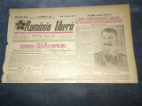 ZIARUL ROMANIA LIBERA 7 FEBRUARIE 1950