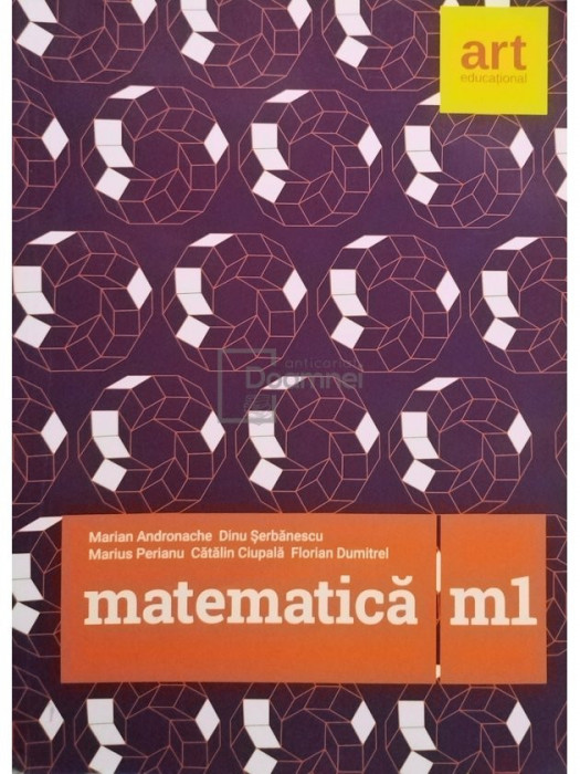 Marian Andronache - Matematica m1 pentru bacalaureat (editia 2017)