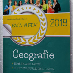 GEOGRAFIE BACALAUREAT ,TEME RECAPITULATIVE ,30 DE TESTE ABRUDAN ,BULGAREAN