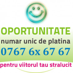 Numar Platina - 0767.6x.67.67 - VIP Special aur gold usor cartela numere usoare