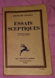 Essais sceptiques/ Bertrand Russell