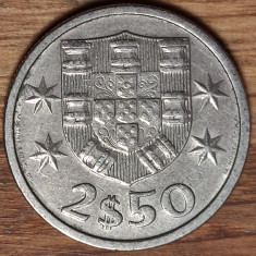 Portugalia - moneda de colectie - 2.5 escudos 1983 - barca panze - superba !