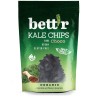 Chips Kale cu Ciocolata Raw Eco Bettr, 30g, Snack Bio Vegan
