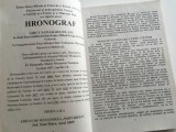 Cumpara ieftin HRONOGRAF TRANSCRIS DIN CHIRILICA DUPA VENIAMIN COSTACHE/MONASTIREA NEAMTUL 1837