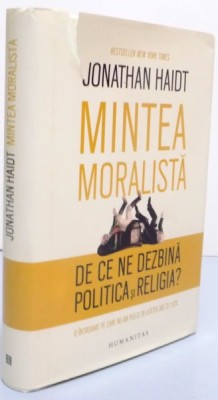 MINTEA MORALISTA de JONATHAN HAIDT, 2016 foto