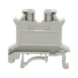 Clema de sir pe sina DIN 2.5mm&sup2; 24A 690V gri UK2.5B Longroad