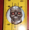 Terminator Salvation 4 cm pin original nou deosebit badget insigne 2009 robot