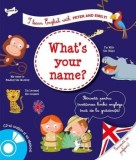 What&#039;s your name? I learn english with Peter and Emily!/***