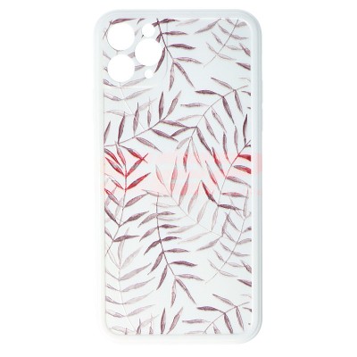 Toc TPU Vintage Leaves Apple iPhone 11 Pro Max Design 02 foto