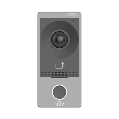 Post exterior videointerfon TCP/IP, IR, Wi-Fi, IK08 - UNV OEU-201S-HMK-W foto