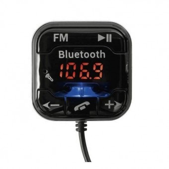 Modulator FM, conexiune Bluetooth, functie handsfree, microfon incorporat, Home FMBT 34 foto