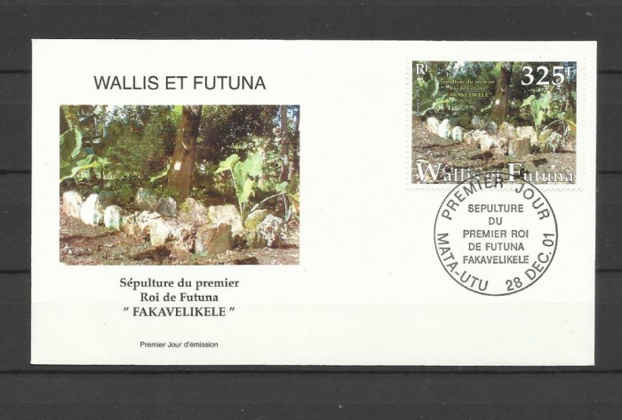 WALLIS E FUTUNA 2001 MORMINTE ANTICE FDC