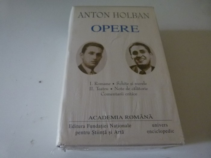 Anton Holbana - Opere vol. I,II