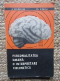 PERSONALITATEA UMANA - O INTERPRETARE CIBERNETICA-C. BALACEANU, ED. NICOLAU