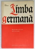 LIMBA GERMANA , MANUAL PENTRU ANUL I LICEU de LIVIA STEFANESCU , 1976