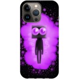 Husa compatibila cu Apple iPhone 14 Plus model Cute Enderman, Silicon, TPU, Viceversa, Transparent, Carcasa