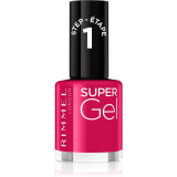 Rimmel Super Gel gel de unghii fara utilizarea UV sau lampa LED culoare 026 Sun Fun Daze 12 ml