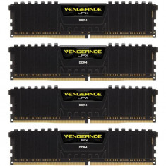 Memorie Vengeance LPX Black 128GB DDR4 3200MHz CL16 Quad Channel Kit