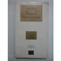 Tropicul Capricornului - HENRY MILLER