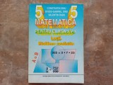 MATEMATICA PENTRU CLASA A V A - LECTII. PROBLEME REZOLVATE - CONSTANTIN DINU, Clasa 5