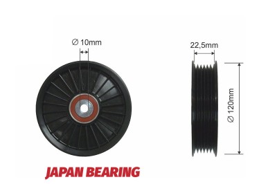 Rola curea transmisie Opel Astra J, Astra J Gtc, Astra K, Cascada, Insignia A, Insignia A Country, Insignia B, Insignia B Grand Spor T, Meriva B, foto