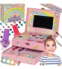 Set Machiaj Pentru Fetite Model Unicorn cu Oglinda si Accesorii