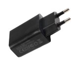 Incarcator retea USB, PRESTIGE CHARGE&reg;, incarcare rapida, compatibil Samsung, Iphone, Huawei, brick telefon, 10W, Negru