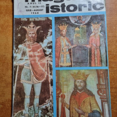 revista magazin istoric iulie - august 1968 - numar dublu