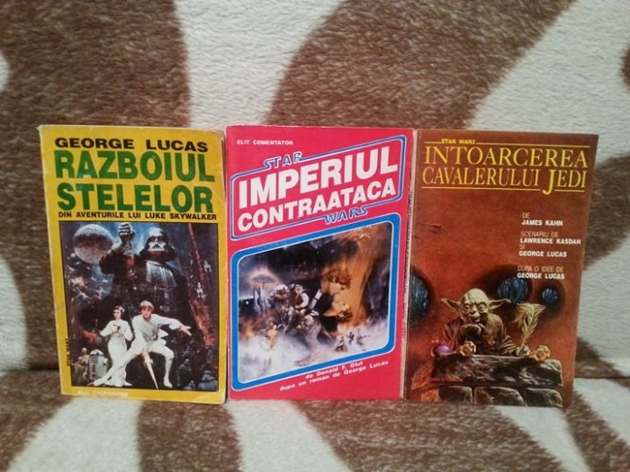 RAZBOIUL STELELOR TRILOGIE-GEORGE LUCAS (3 VOL)