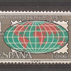 Spania 1963 - Ziua Mondială a timbrului, MNH