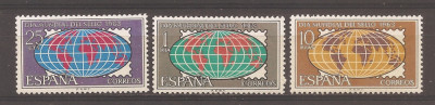 Spania 1963 - Ziua Mondială a timbrului, MNH foto