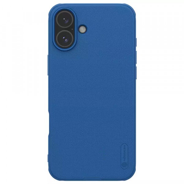Husa pentru Apple iPhone 16, Nillkin, Super Shield Pro, Albastra Satinata