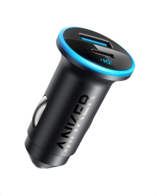 INCARCATOR auto Anker &amp;quot;325&amp;quot; 53W, PowerIQ, 1 x USB Type-C, 1 x USB, negru, &amp;quot;A2735G11&amp;quot; (timbru verde 0.18 lei) - 0194644139001 foto