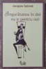 Singuratatea in doi nu e pentru noi - Jacques Salome
