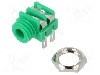 Conector jack, Jack 3,5mm, 2 contacte, mama, CLIFF - CL1382G