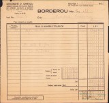 A1090 Borderou agent oficial pe l&acirc;ngă bursă, 1947, timbrat