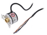 Encoder incremental 12-24VDC 100 imp/rotație IP50