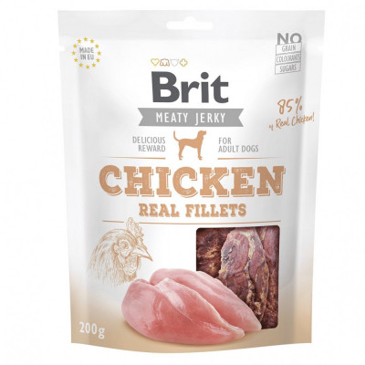 Brit Jerky Chicken Filete 200 g foto